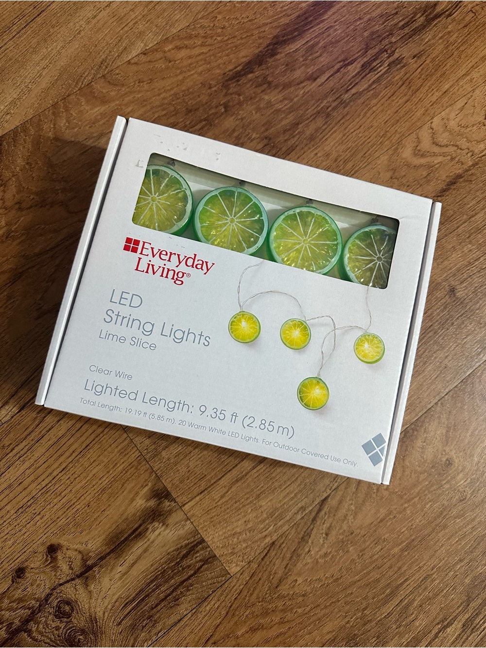 Lime Slice LED String Lights - Green